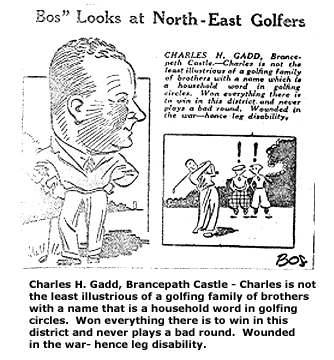 Charles H. Gadd, Brancepath Castle