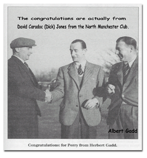 Alf Perry with Bert Gadd