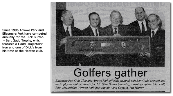 Dick Burton and Bert Gadd Trophy