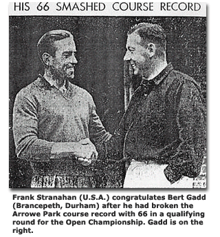 Bert Gadd Smashes Course Record with 66