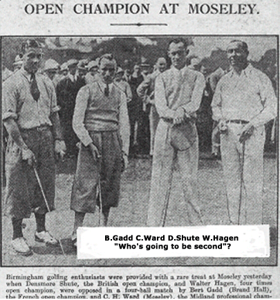 Open Champion at Moseley