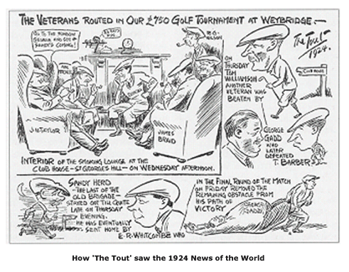 Golf Tournament at Weybridge